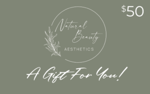 Natural Beauty Aesthetics $50 Gift Card